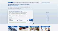 Desktop Screenshot of notar.de